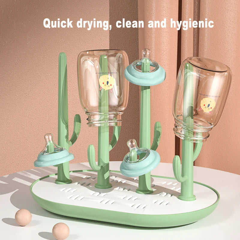 Baby Bottle Drying Rack Dryer Baby Bottle Drain Drying Racks Baby Milk Bottles Cleaning Dryer Drainer Storage