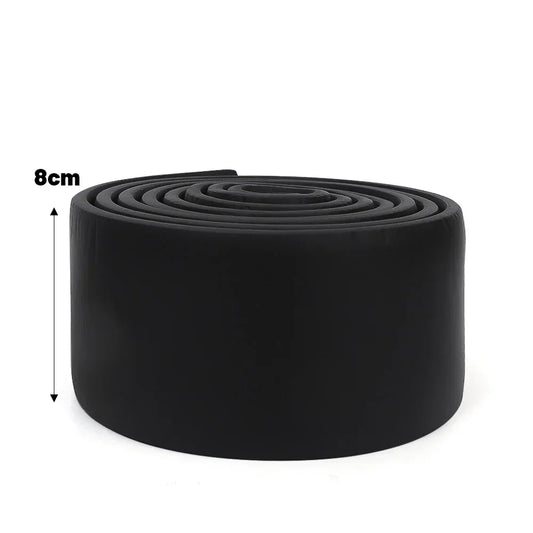 10-2M Waterproof Enclosure Self Adhesive Skirting Line 3D Wall Stickers Thickened Anti-collision Decoration Wall Corner Lines