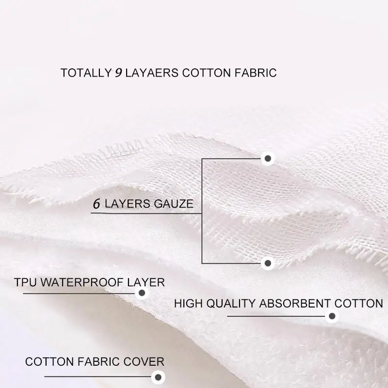 8pcs/6pcs Washable Baby Potty Training Pants Reusable Toilet Trainer Panty Reusable Cloth Diaper Nappy Changing Underwear Briefs