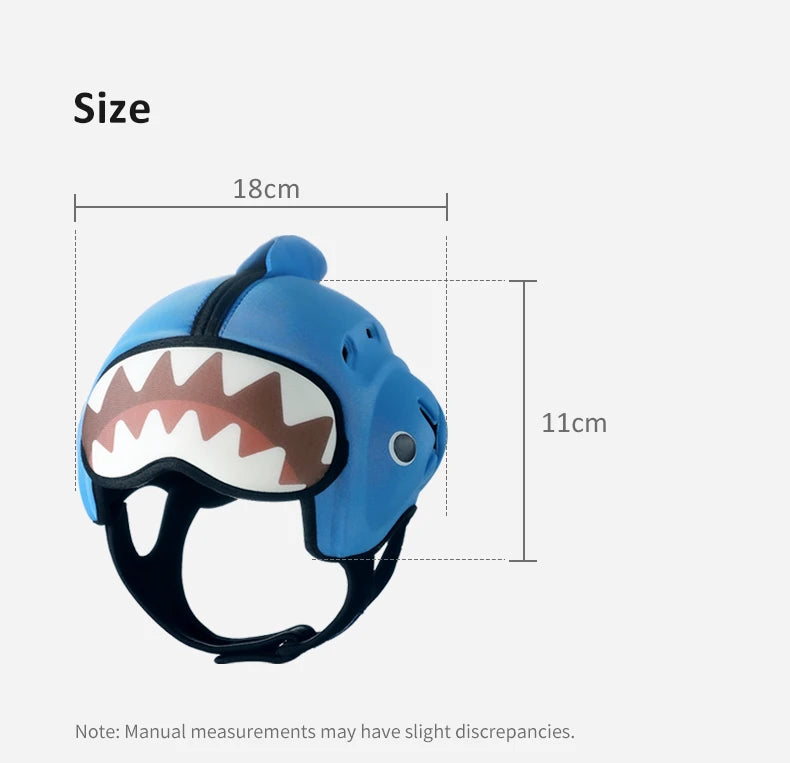Safe Anti-Shock Baby Helmet Toddler Head Protector Headgear for Infant Learn Crawl, Walk Prevent Injury from Bump Fall