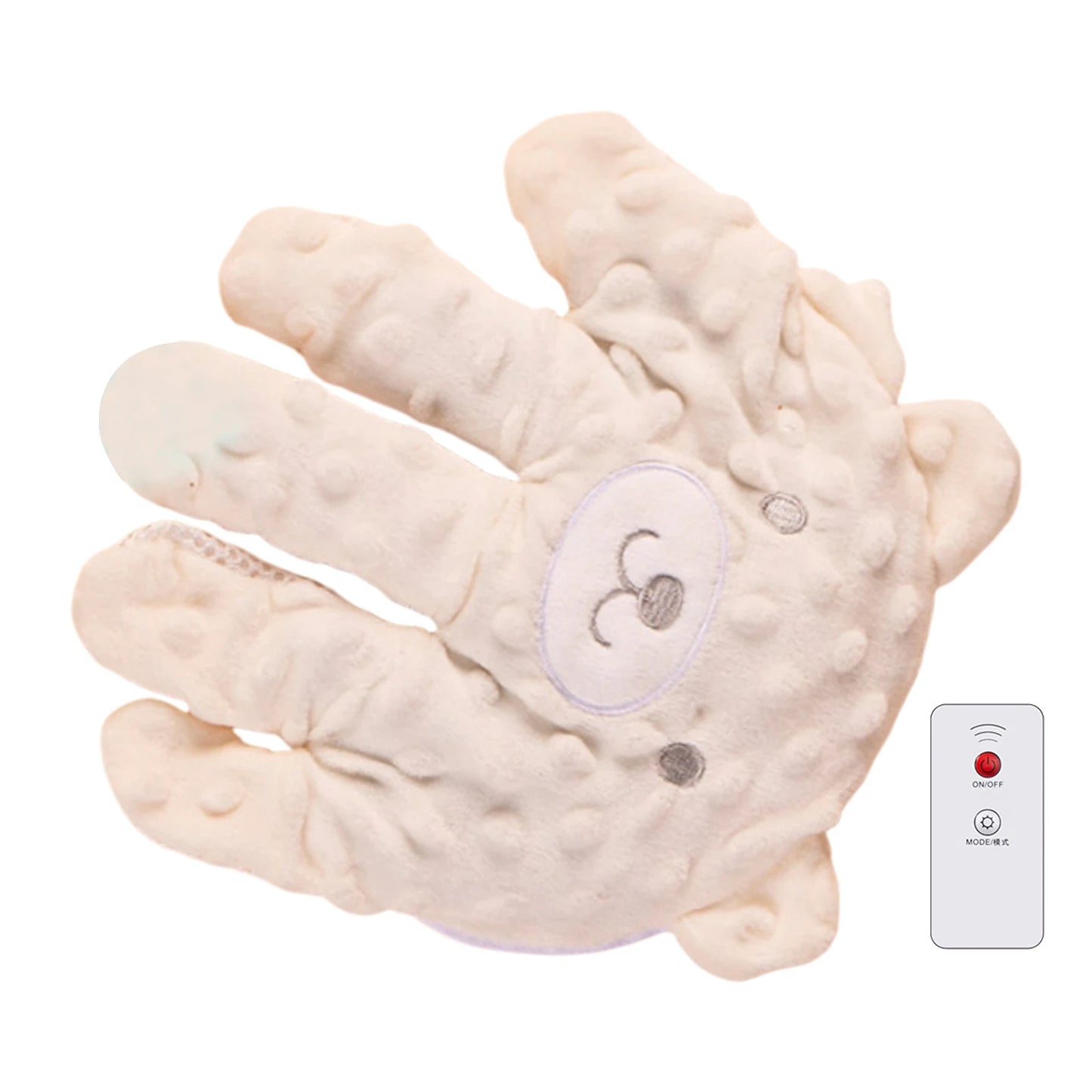 Patting Pillow Soother Silent Scientific Comfort Solution Plush Figure Soothing Device for Parents Adults Home Travel
