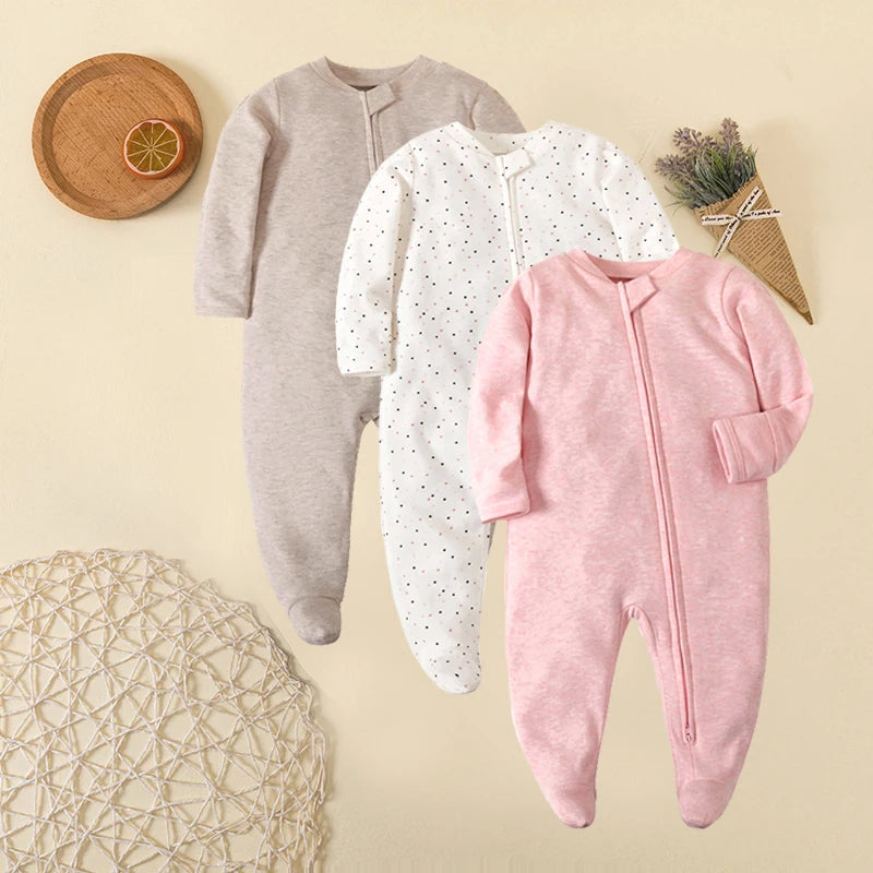 spring and autumn Newborn Baby Jumpsuit suit Baby Clothes for Girls Long Sleeve  Baby Romper Jumpsuit overalls Baby Clothing