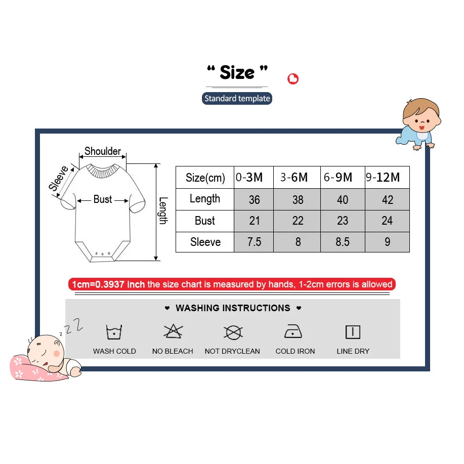 Unisex summer three piece fashionable cartoon boy and girl jumpsuit 100% pure cotton comfortable newborn set