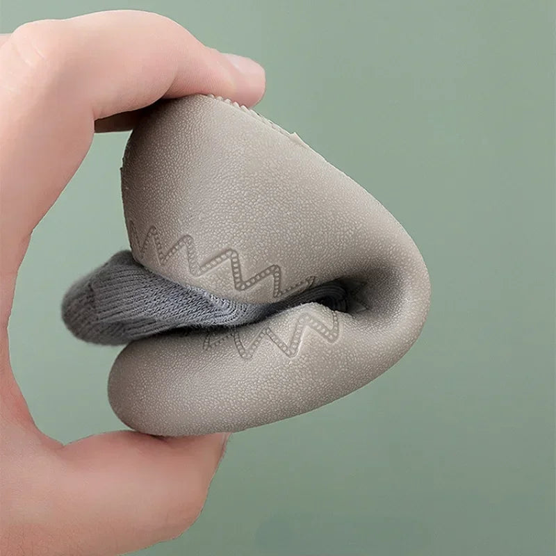 Baby Sock Shoes Infant First Walkers Toddler Non-Slip Breathable Slippers with Soft Rubber Sole Indoor Outdoor Slip on Sneakers