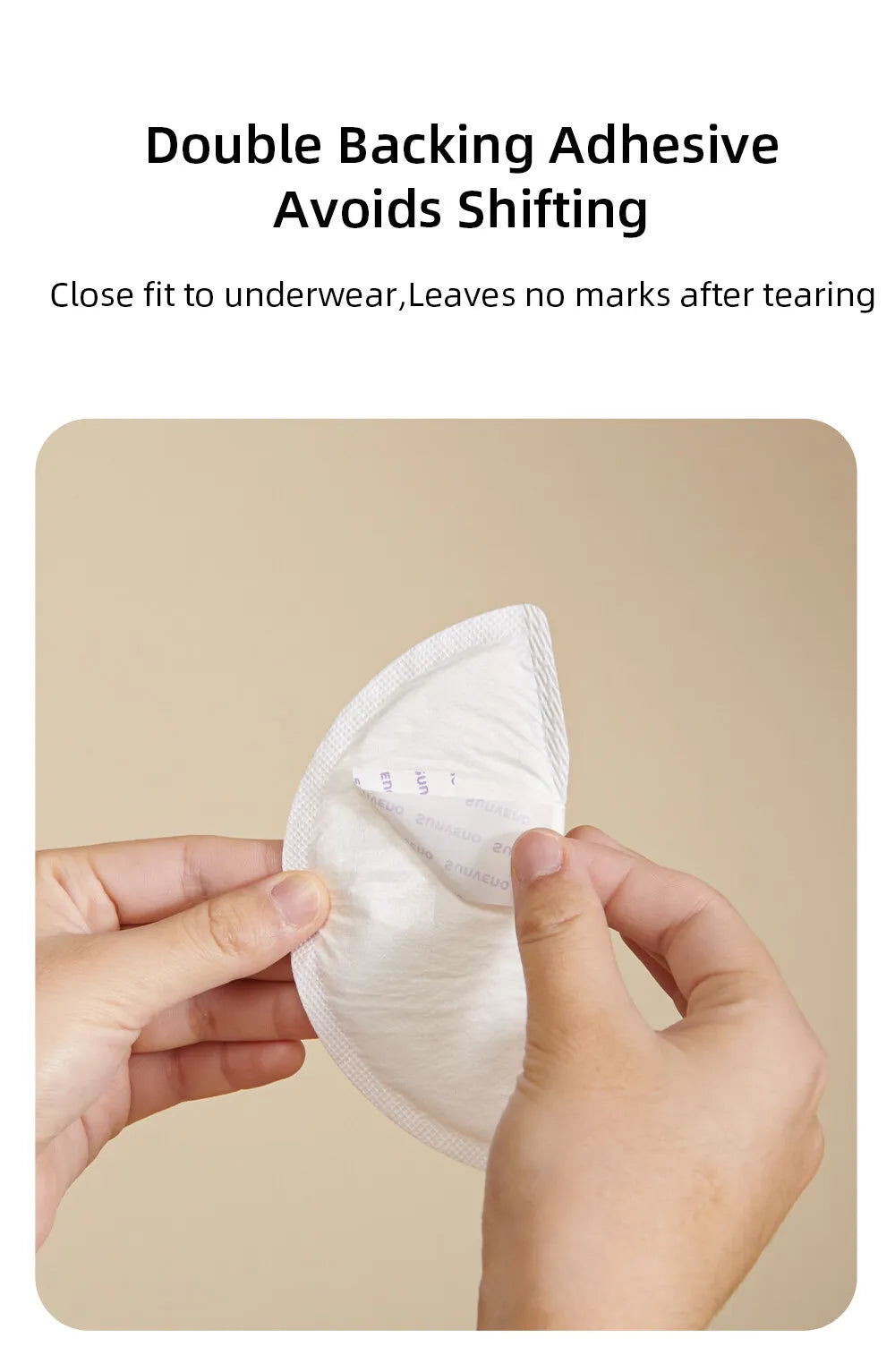 SUNVENO 60/100pcs Disposable Nursing Pads,Breast Pads for Breastfeeding,Thin,Absorbent,Breastfeeding Essentials