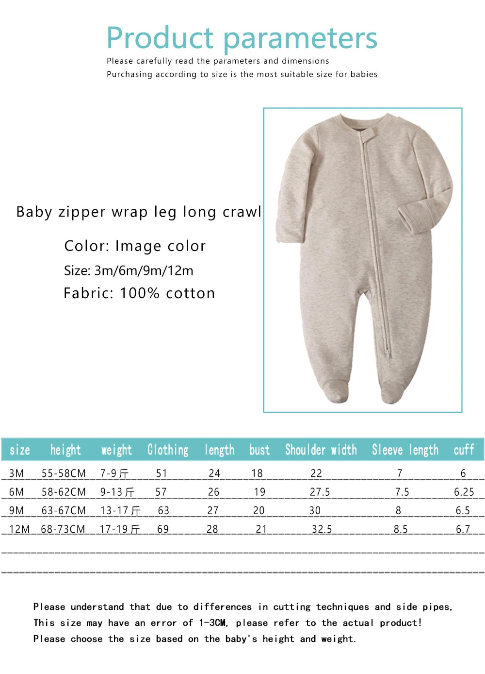 spring and autumn Newborn Baby Jumpsuit suit Baby Clothes for Girls Long Sleeve  Baby Romper Jumpsuit overalls Baby Clothing