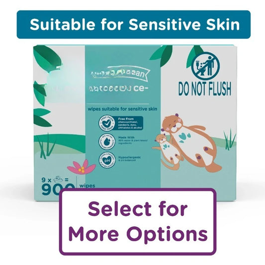 Choice Fragrance Free Baby Wipes, 900 Count