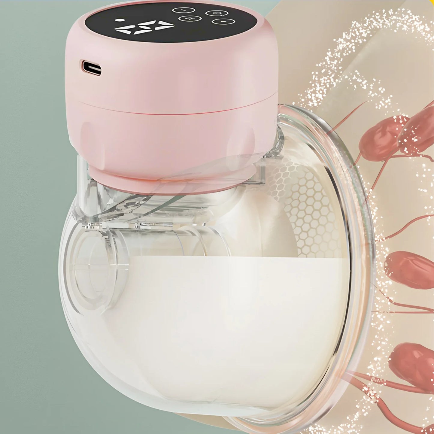USB Wearable Breast Pump Breast Milk Milking Baby Supplies Breast Pump Electric Automatic Breast Pump