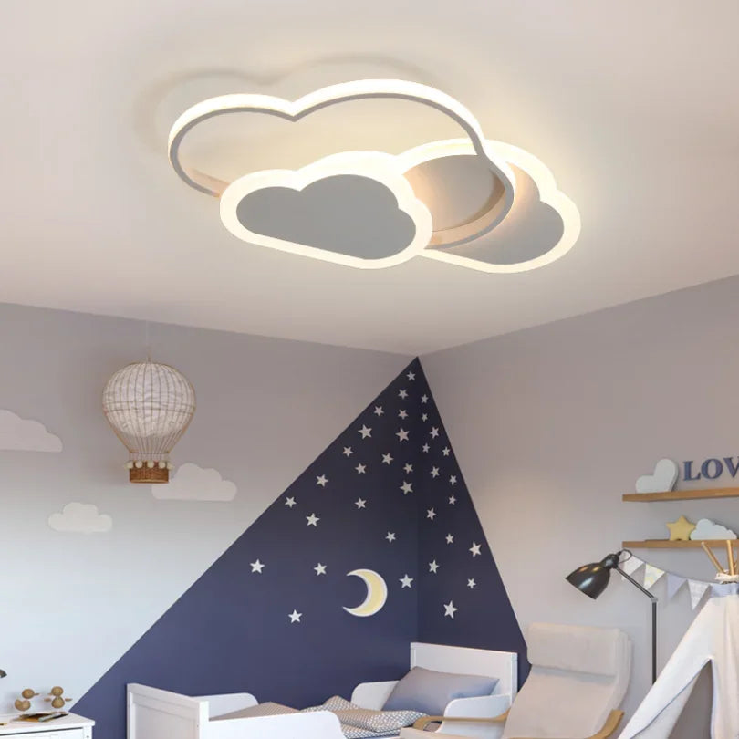 Cloud Ceiling Light Bedroom Living Room Kids Children Modern Led Decoration Lamp Kitchen Decor Lustres Chandeliers Novelty Home