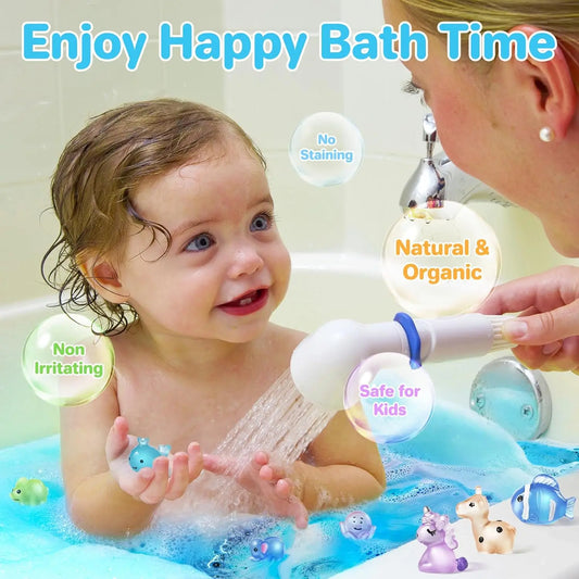 Kids Bath Bombs with Glow Toys Inside - 24 Pack Easter Gifts for Boys and Girls, Organic Bubble Bath Fizzies