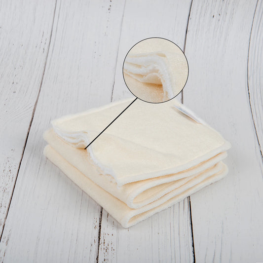 (10pcs per lot)  Anti-bacterial High Absorbent 4 layers Bamboo Insert Washable Bamboo Nappy Iiner