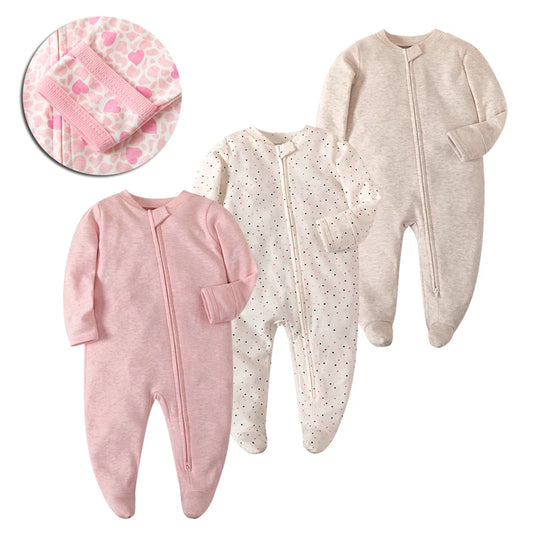 spring and autumn Newborn Baby Jumpsuit suit Baby Clothes for Girls Long Sleeve  Baby Romper Jumpsuit overalls Baby Clothing
