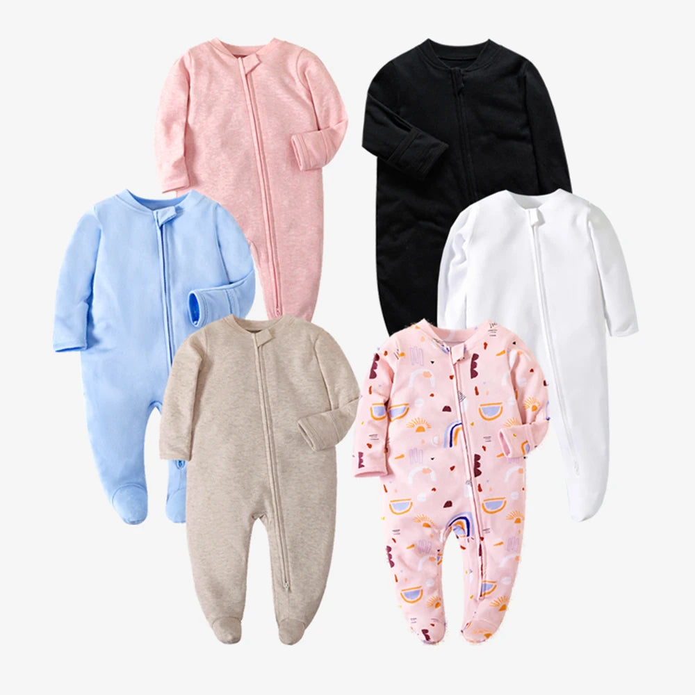 spring and autumn Newborn Baby Jumpsuit suit Baby Clothes for Girls Long Sleeve  Baby Romper Jumpsuit overalls Baby Clothing