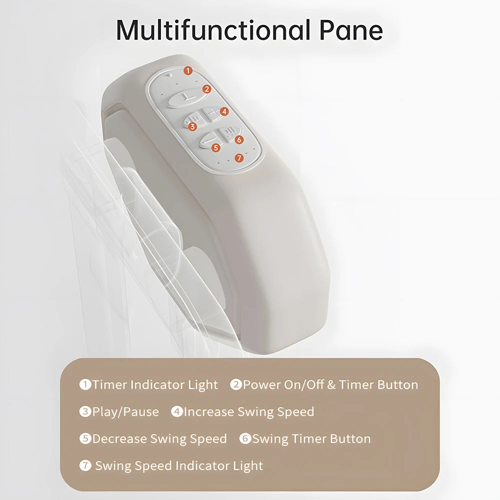Electric Rocking Bassinet Baby Bassinet Newborn Bedside Sleeper for Infant Travel Co-Sleeper