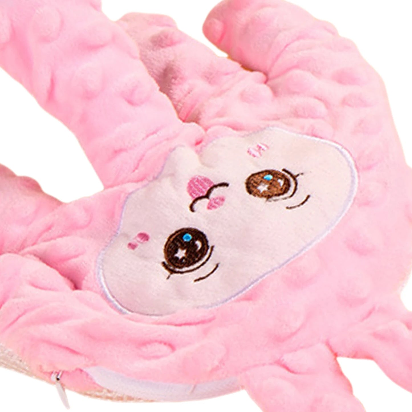 Patting Pillow Soother Silent Scientific Comfort Solution Plush Figure Soothing Device for Parents Adults Home Travel